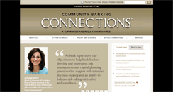Desktop Screenshot of communitybankingconnections.org